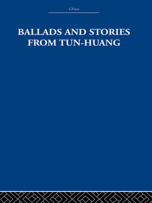 cover image of Ballads and Stories from Tun-huang